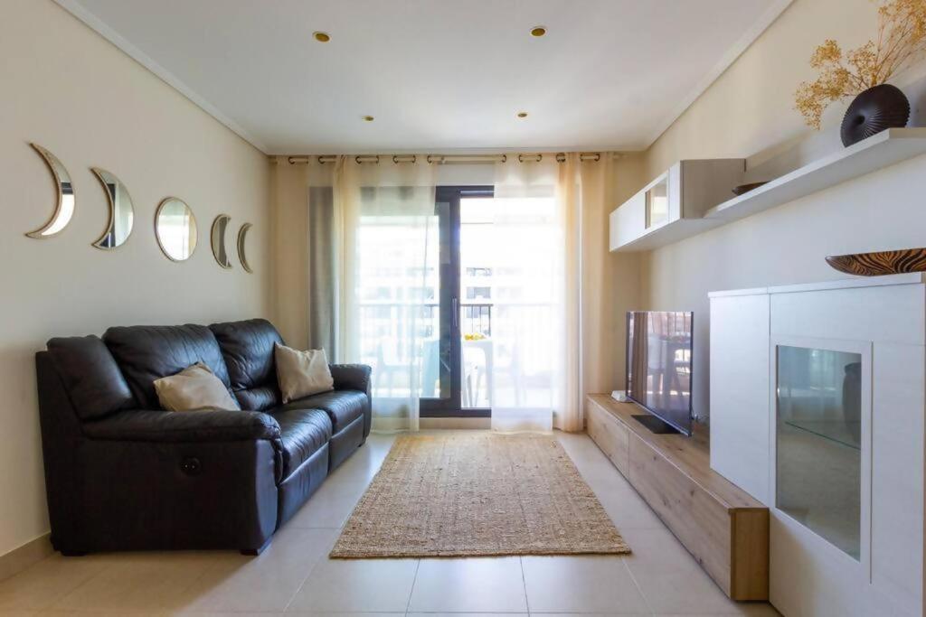 Alboraya Apartamento Con Vista Al Mar Y Piscina Валенсия Екстериор снимка