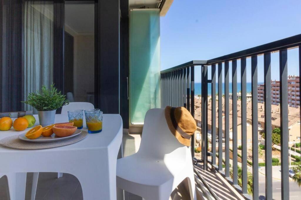 Alboraya Apartamento Con Vista Al Mar Y Piscina Валенсия Екстериор снимка